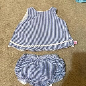 Ruffle Butts 2 Piece Outfit 3-6 Months